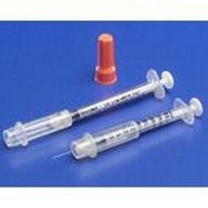 Insulin Syringe with Needle Magellan 0.3 mL 30G X 5/16" Regular Wall Sliding Safety Needle 50/Box