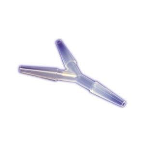 Argyle Y Barbed Connector Sterile, Polyethylene Large 50/Case