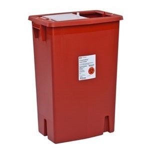 12 Gallon Sharps Container With Sliding Lid 10/Case