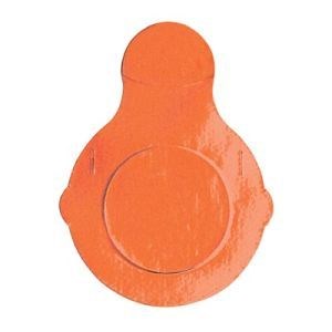 Chemoplus Orange IVA Seals, 28mm For Bottles & Vials 1000/CS