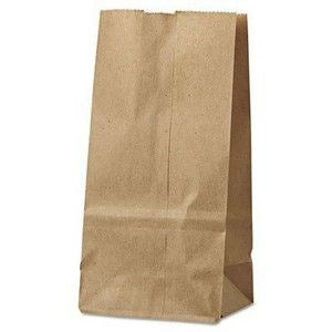 Grocery Bag Brown Kraft # 2 PK/500