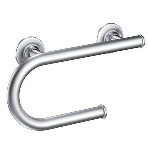 Integrated Grab Bar w Toilet Paper Holder Chrome Moen