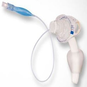 10.0 mm Tracheostomy Tube Flexible Cuffed w/ Reusable Inner Cannula