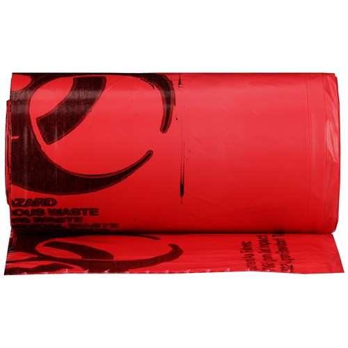 Infectious Waste Bag 10 to 15 gal Red Bag 24 X 32 Inch