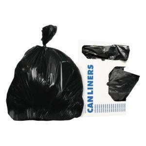 Trash Bag Black 38" X 60" 60 Gal 200/CS