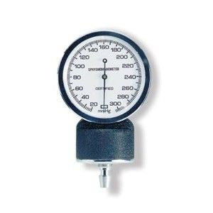 Blood Pressure Unit Gauge Only Black Body White Face Black Numbers