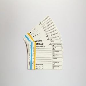 3M Comply 960/Case Sterilizer Load Record Card For Eo