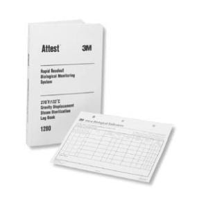 3M Rapid Attest 50/Case Log Book With 50 Record Charts