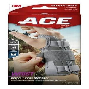 Ace Brand Wrist Brace 12/Case Osfa, Beige