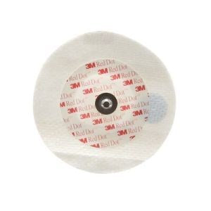 3M Red Dot Soft Cloth 1000/Case Monitoring Electrode With Abrader