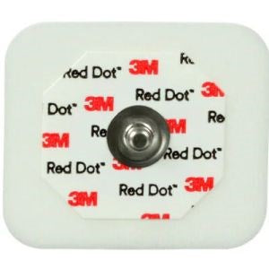 3M Red Dot Monitoring 1000/Case Electrode Foam Tape And Sticky Gel