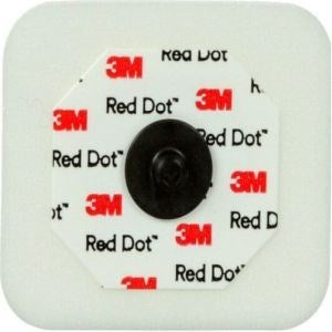 3M Red Dot Monitor. Electrode 600/C Radiolucent Stud w/ Abrader