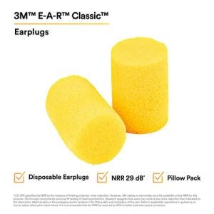 Classic Small 2000/Case Uncorded Earplugs In Pillow Pak