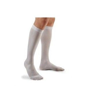 Futuro Anti-Embolism Stocking 12/C Knee Length, Closed Toe, White