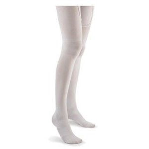 Futuro Anti-Embolism Stocking 12/C Thigh Length, Closed Toe White