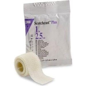 3M Scotchcast Plus Casting Tape White 1" X 4 Yard 10 Rolls / Case