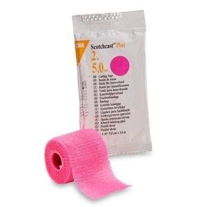 3M Scotchcast Plus Casting Tape Pink 2" X 4 Yard 10 Rolls / Case