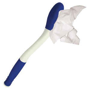 The Wiping Wand-Long Reach Hygienic Cleaning Aid-Blue Jay - QG Med