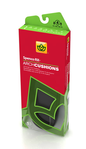 Arch Cushions 3/4 Length Size W 7-8  M 6-7 - QG Med