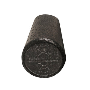 CanDo Foam Roller Black Compos Extra Firm  Round  6  x 12 - QG Med