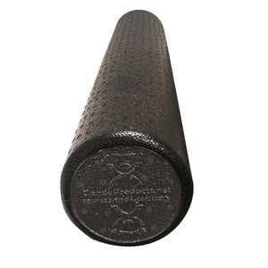 CanDo Foam Roller Black Compos Extra Firm  Round  6  x 36 - QG Med