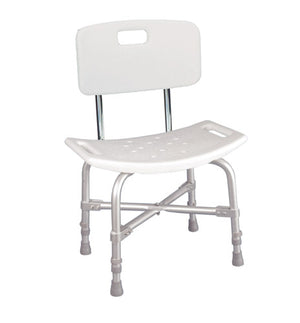 Bath Bench - Heavy Duty With Back  Bariatric (KD)  Each - QG Med