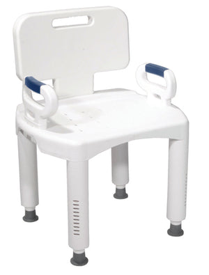 Bath Bench  Premium Series with Back and Arms - QG Med