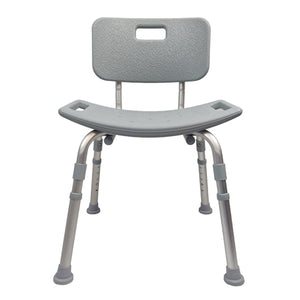 Bathroom Perfect Shower Chair with Back by Blue Jay  Each - QG Med