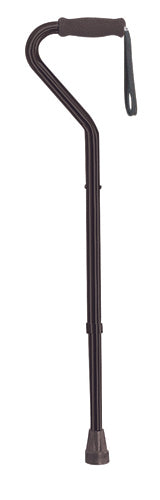 Bariatric H/D Offset Cane Alum Adjusts from 37 - 46   (Tall) - QG Med