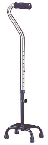 Quad Cane Heavy Duty Small Base 500# Capacity - QG Med
