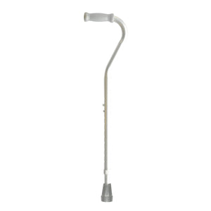 Bariatric Offset Cane  Silver - QG Med