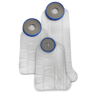 Waterproof Cast & Bandage Protector  Adult Short Leg - QG Med
