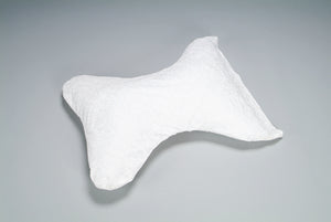 Cervical Butterfly (Bow Tie) Pillow w/Removable Cvr White - QG Med