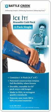 Ice It! A-Pack 4.5 x9  Refill for 10078E Neck/Jaw/Sinus - QG Med