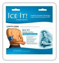 Ice It! F-Pack 4.5 x7  Refill for 10078A/G  Wrist/Ankle/Foot - QG Med