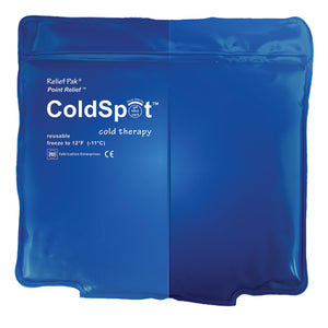 Reusable Heavy Duty Cold Pack  Quarter 5 x7  Blue Vinyl - QG Med