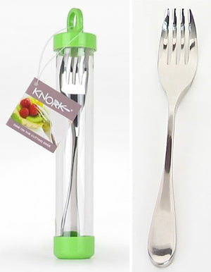 Knork (Knife and Fork Comb.) Stainless Steel--Duo Finish - QG Med
