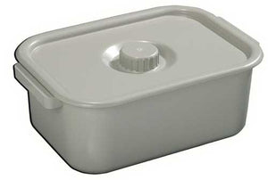 Commode Pail Bariatric Gray - QG Med