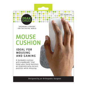 Wrist Cushion for Mouse by IMAK  Heather Gray - QG Med