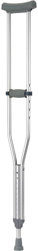 EZ Adjust  Alum Crutches Adult - QG Med