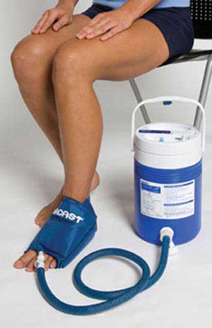 Aircast Cryo/ Cuff System- Large Foot & Cooler - QG Med