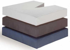 Coccyx Cushion Foam 18 x16 x3  Black - QG Med