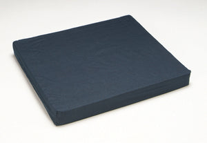 Foam Wheelchair Cushion Navy 15.5 x17.5 x1-7/8 Comp Foam - QG Med
