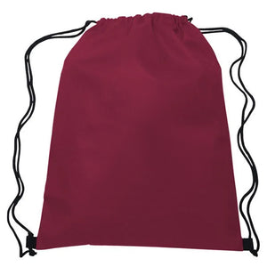 Drawstring Bag  Maroon - QG Med