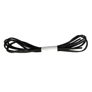 Fit To Be Tied Shoe Laces Elas-Black 24  pr - QG Med