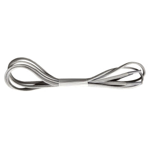 Fit To Be Tied Shoe Laces Elas-White 24  pr - QG Med