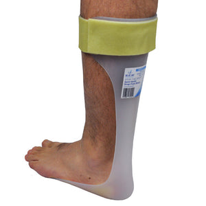 Semi-Solid Ankle Foot Orthosis Drop Foot Brace Medium Left - QG Med
