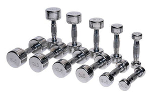 Chrome Dumbell  15 pound - QG Med