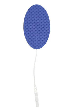 Reusable Electrodes  Pack/4 1.5 x2.5  Oval  Blue Jay Brand - QG Med