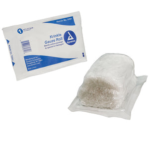 Gauze Krinkle Roll - Sterile 4.5  X  4.1 yds.  6-Ply (each) - QG Med